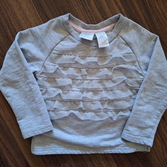 💥Buy2Get1Free💥Gray Geometric Patterned Sweatshirt - Picture 1 of 3